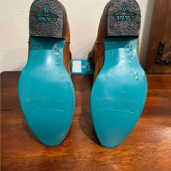 Women's Tan Western Boots - Picture 7 of 7